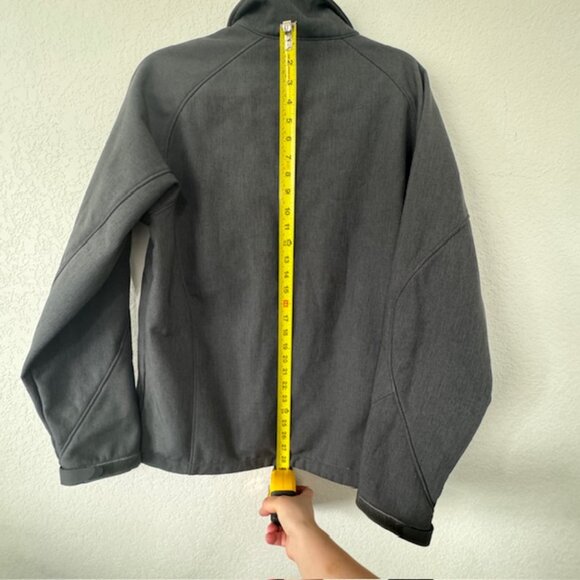 Kirkland Signature Soft Shell‎ Zip Up Gray Jacket Men's Size Medium - Picture 5 of 7